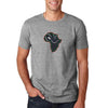 Round Neck Africa 3 Grey T-Shirt