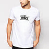 Round Neck Pince White T-Shirt